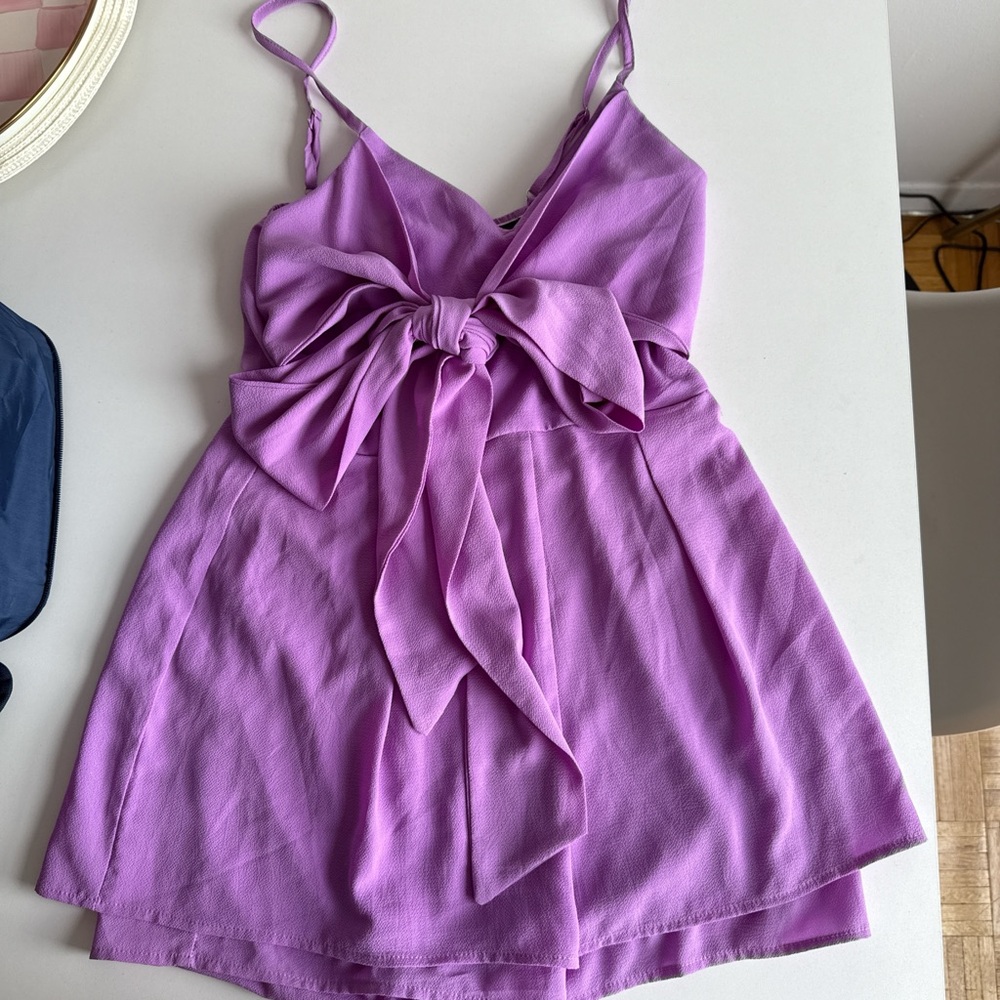 Lavender Mini Dress